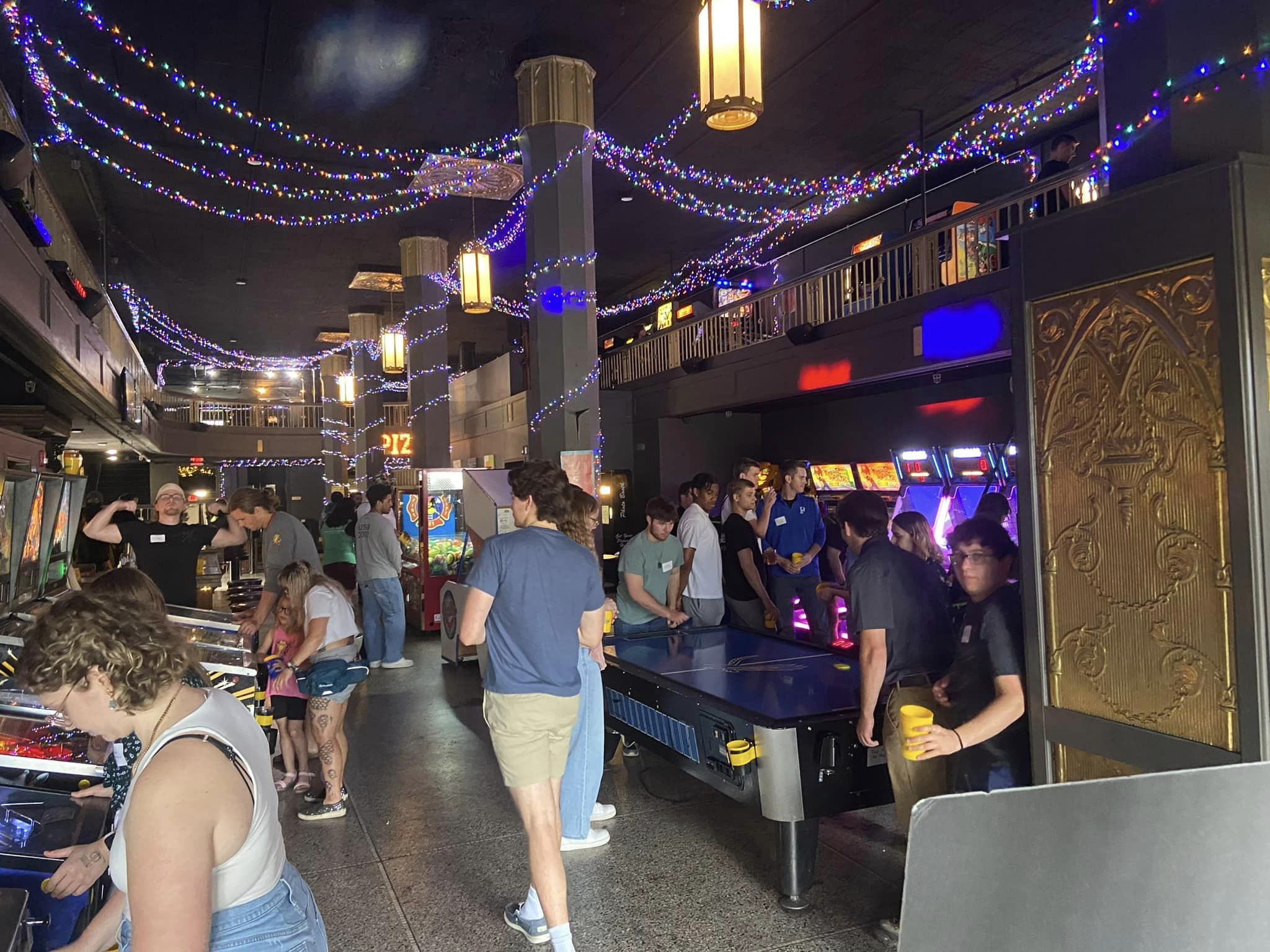 InternQC takes over Analog Arcade Bar