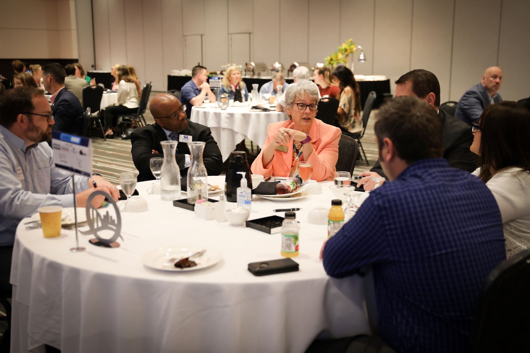 Table discussion at Chamber's Business Forum