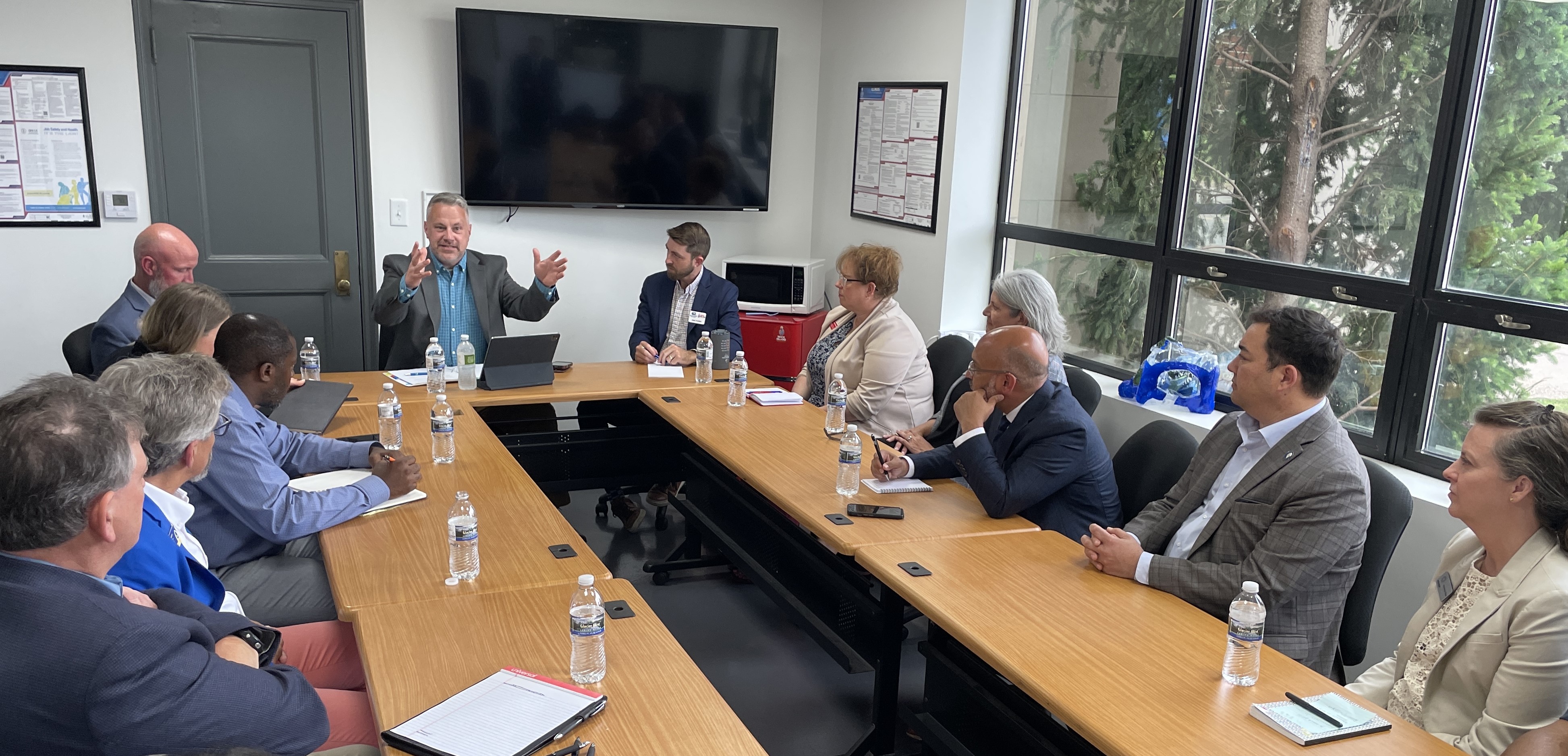 roundtable discussion with Congressman Sorensen