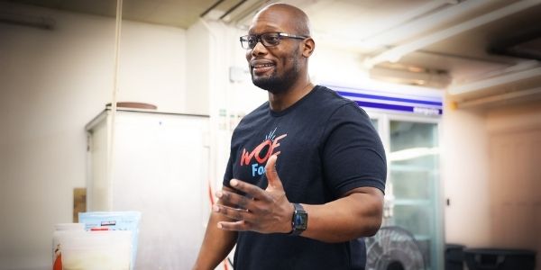 Allan Parker, owner of WOE Foods