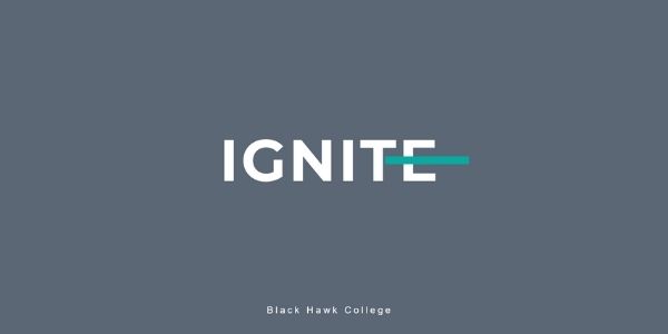 IGNITE program logo for Black Hawk College