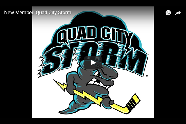 The Quad Cities Storm logo 