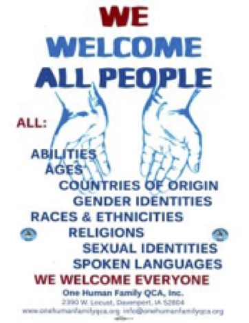 We Welcome All People
