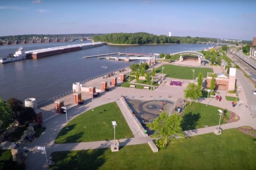 Quad Cities Metropolitan Authority, RI riverfront 