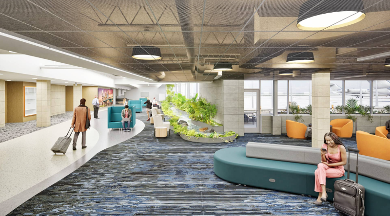 airport rendering