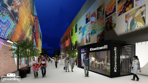Arts Alley rendering