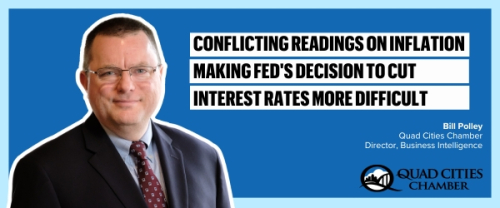 Conflicting readings on inflation making Fed's decision to cut interest rates more difficult