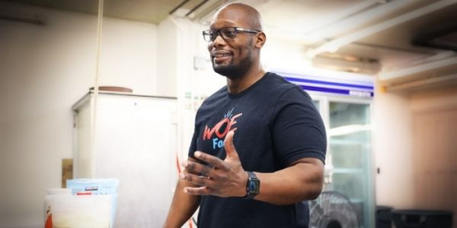 Allan Parker, owner of WOE Foods