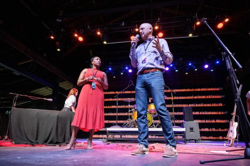 John DeDoncker at Annual Celebration