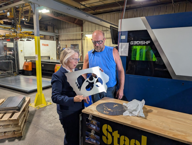 Miller Meeks visit to Oertel