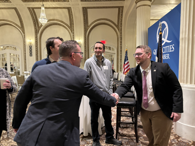 Ryan handshake