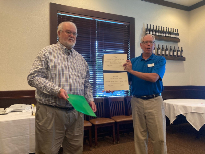 QC SCORE chapter earns award