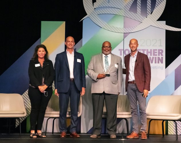 Chamber honors Ryan Saddler with 2021 Volunteer of the Year award