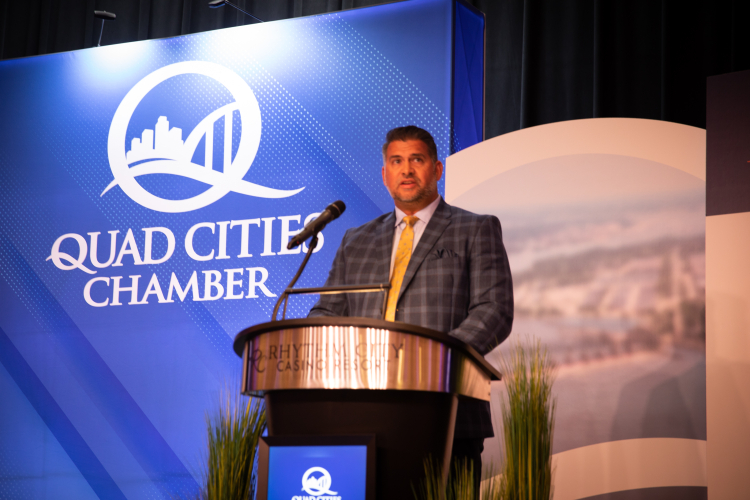 Peter Tokar talks about the look forward at Chamber Annual Meeting