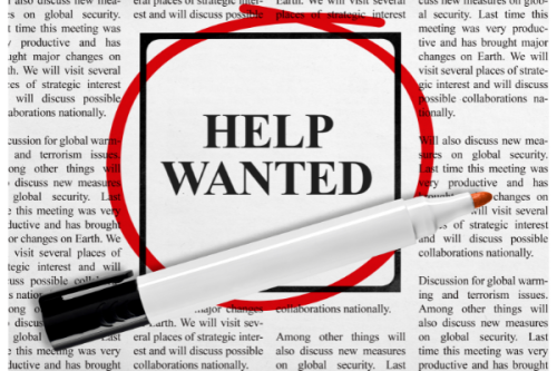 Help Wanted log