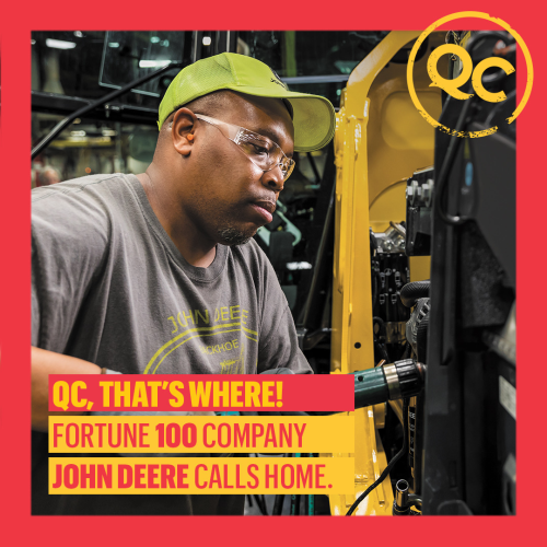 QC That's Where Fortune 100 John Deere Calls Home