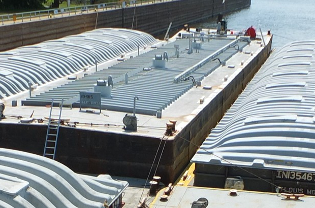 Photo of barges