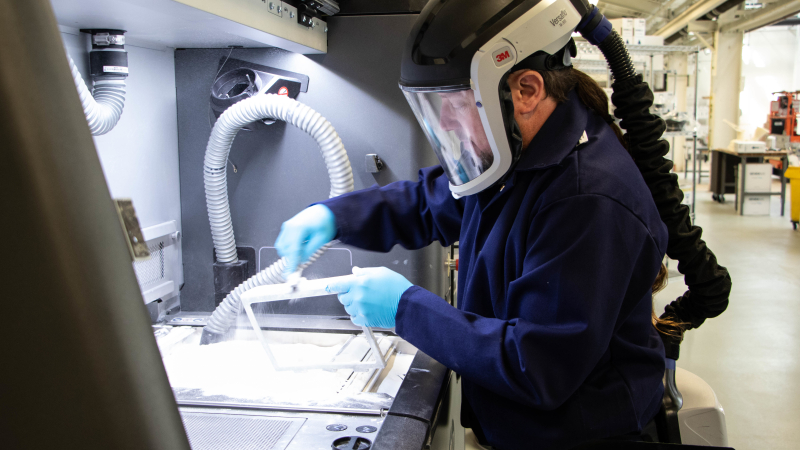 Manufacturing worker