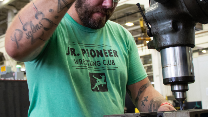 Manufacturing worker