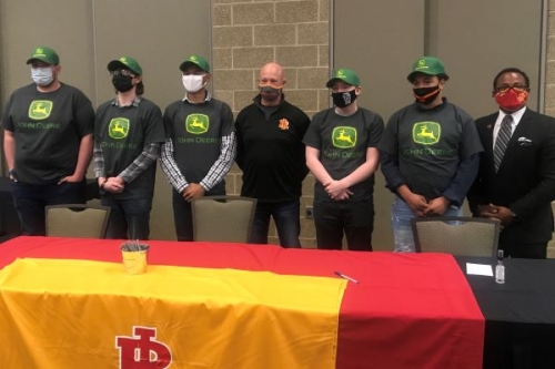 Apprentices for John Deere on Signing Day